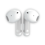 Auriculares sem fios com botões clicáveis Fresh'n Rebel Twins Core 2 cor cinzento-claro quarta vista