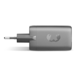 Carregador rápido com tripla porta 1 USB-A e 2 USB-C Fresh'n Rebel 67W cor cinzento-escuro terceira vista