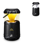Coluna portátil 3 em 1 com luz 360° regulável e powerbank 10.000mAh