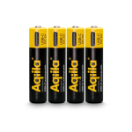 Pack de 4 pilhas AAA recarregáveis com ligação USB-C de 600mAh cor preto segunda vista
