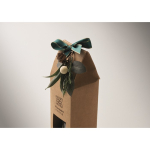 Conjunto aromático com difusor em vidro e vela com aroma a baunilha cor bege vista principal