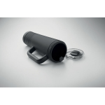 Copo térmico de aço inoxidável com parede dupla e altifalante 700 ml cor preto