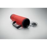 Copo térmico de aço inoxidável com parede dupla e altifalante 700 ml cor vermelho