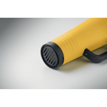 Copo térmico de aço inoxidável com parede dupla e altifalante 700 ml cor amarelo