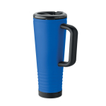 Copo térmico de aço inoxidável com parede dupla e altifalante 700 ml cor azul real