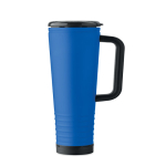 Copo térmico de aço inoxidável com parede dupla e altifalante 700 ml cor azul real