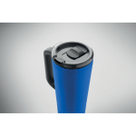Copo térmico de aço inoxidável com parede dupla e altifalante 700 ml cor azul real