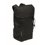Mochila desportiva em RPET 600D com detalhes refletivos 15 L cor preto