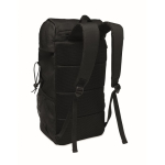 Mochila desportiva em RPET 600D com detalhes refletivos 15 L cor preto segunda vista