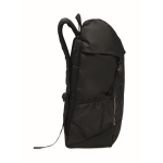 Mochila desportiva em RPET 600D com detalhes refletivos 15 L cor preto