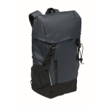 Mochila desportiva em RPET 600D com detalhes refletivos 15 L cor azul