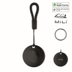 Localizador em formato porta-chaves compatível com Apple e Android cor preto