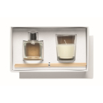 Set de aroma a baunilha com difusor de fragrância e vela vegetal cor transparente segunda vista