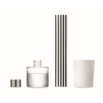 Conjunto aromático com difusor de fragrância e vela de cera vegetal cor branco quinta vista