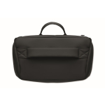 Mochila para portátil em PU com forro RPET com compartimento de 15'' cor preto