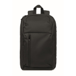 Mochila urbana em RPET com compartimento almofadado para portátil 15'' cor preto
