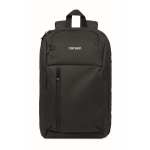 Mochila urbana em RPET com compartimento almofadado para portátil 15'' cor preto vista principal