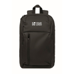 Mochila urbana em RPET com compartimento almofadado para portátil 15'' cor preto vista principal
