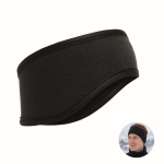 Fita para a cabeça em polar macio para o frio 280 g/m² cor preto
