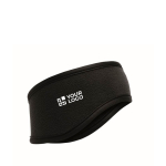 Fita para a cabeça em polar macio para o frio 280 g/m² cor preto vista principal