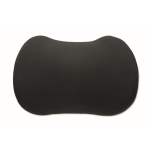 Almofada ergonómica de espuma viscoelástica para apoio lombar cor preto quinta vista