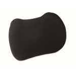 Almofada ergonómica de espuma viscoelástica para apoio lombar cor preto oitava vista