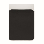 Capa para portátil em neoprene com 3 mm de espessura, tamanho para 16'' cor preto terceira vista