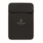 Capa para portátil em neoprene com 3 mm de espessura, tamanho para 16'' cor preto vista principal