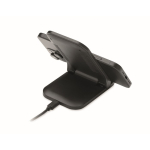Suporte de carregamento s/ fios para telemóvel e carregamento USB-C 15W cor preto terceira vista