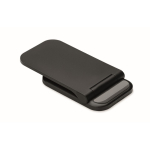 Suporte de carregamento s/ fios para telemóvel e carregamento USB-C 15W cor preto quarta vista