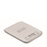 Balança digital de cozinha em aço inoxidável com ecrã até 5 kg cor prateado vista principal