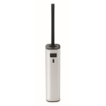 Powerbank alumínio reciclado com indicador de bateria e cabo 5.000mAh cor prateado mate segunda vista