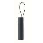 Powerbank alumínio reciclado com indicador de bateria e cabo 5.000mAh cor azul-marinho oitava vista