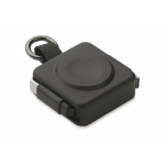 Cabo com porta-chaves e carregamento rápido entrada USB-C 100W cor preto segunda vista
