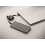 Cabo com porta-chaves e carregamento rápido entrada USB-C 100W cor preto vista fotografia quinta vista