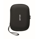 Kit de emergência 3 em 1 com rádio AM/FM e lanterna LED em saco térmico cor preto vista principal