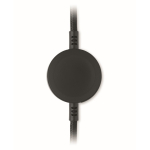 Cabo de carregamento e transferência de dados com carregador smartwatch cor preto quinta vista