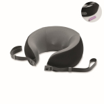 Almofada cervical de massagem em espuma viscoelástica com pega cor preto segunda vista