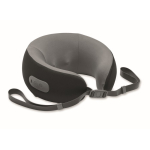 Almofada cervical de massagem em espuma viscoelástica com pega cor preto