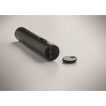 Conjunto de vinho em plástico com saca-rolhas elétrico e acessórios cor preto vista fotografia sétima vista