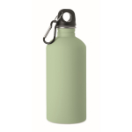 Garrafa de aço inoxidável reciclado antifugas 500 ml cor verde menta