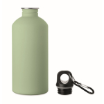Garrafa de aço inoxidável reciclado antifugas 500 ml cor verde menta segunda vista