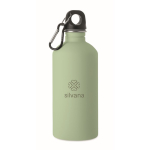 Garrafa de aço inoxidável reciclado antifugas 500 ml cor verde menta vista principal