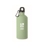 Garrafa de aço inoxidável reciclado antifugas 500 ml cor verde menta vista principal