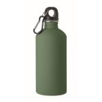 Garrafa de aço inoxidável reciclado antifugas 500 ml cor verde-escuro