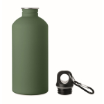 Garrafa de aço inoxidável reciclado antifugas 500 ml cor verde-escuro segunda vista