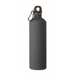 Garrafa de aço inoxidável reciclado com mosquetão 750 ml cor azul-marinho