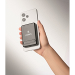 Conjunto de viagem com powerbank magnético 5.000mAh e carregador USB-C cor preto vista principal