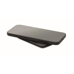 Powerbank magnética ultrafina em alumínio reciclado com cabo 5.000mAh cor preto sexta vista