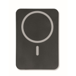 Powerbank magnética ultrafina em alumínio reciclado com cabo 5.000mAh cor preto oitava vista